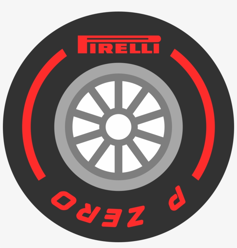 F1 Tire Pirelli Pzero Red - Pirelli P Zero Logo, transparent png
