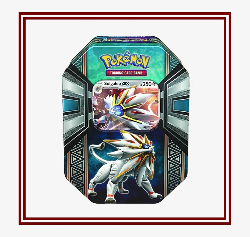 Pokémon - Pokemon Solgaleo Gx Box, transparent png