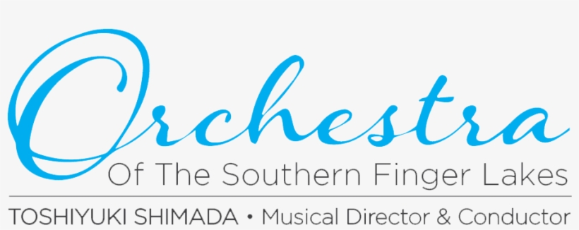 Orchestra Of The Southern Finger Lakes May Concert - Calligraphy, transparent png
