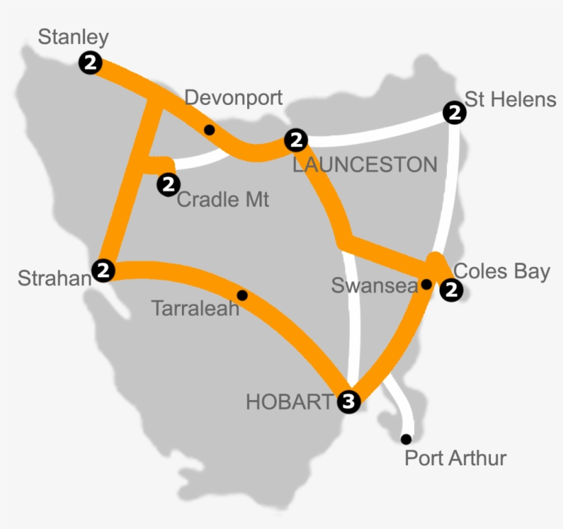 12 Night Stanley Loop Tasmania Holiday Packages Deal - Risdon Cove Tasmania Map, transparent png