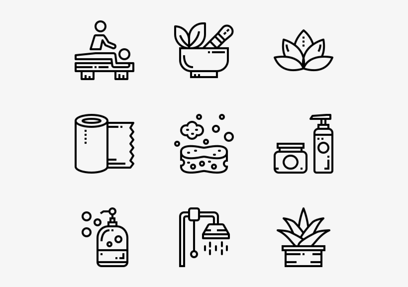 Massage And Spa - Farm Icons, transparent png