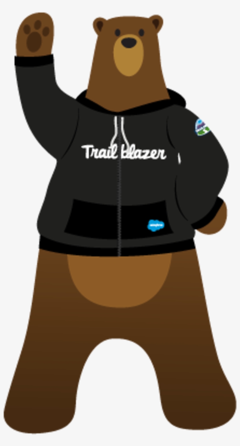 Org & Npsp With Special Guests At Trailblazer Community - Cody The Bear Salesforce, transparent png
