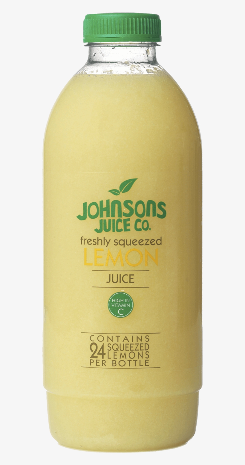 Freshly Squeezed Lemon Juice - Bottle, transparent png