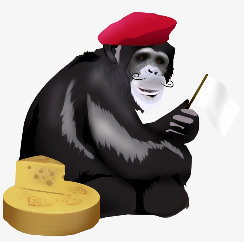 Ape Clipart Semblance - Frankreich Surrender, transparent png