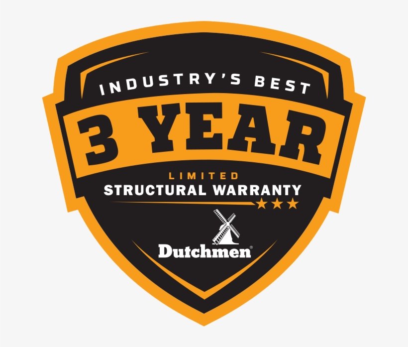 3yearwarrantylogo Dutchmen Orange Jul17 - Emblem, transparent png
