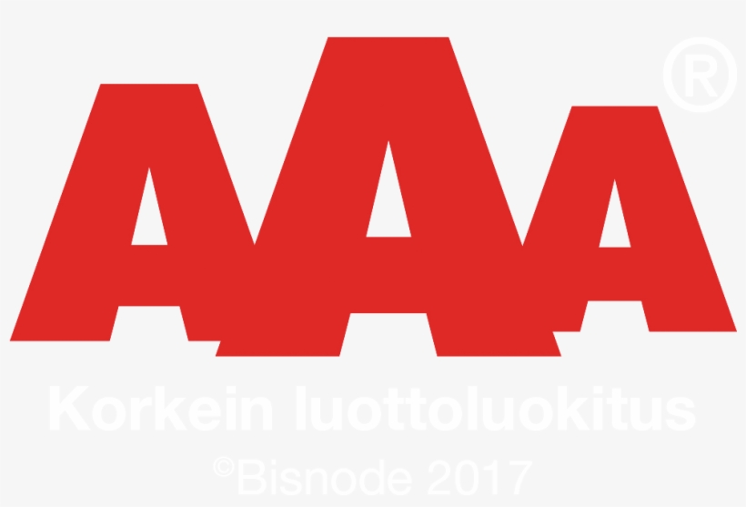 Aaa Logo 2017 Fi Syv - Aaa Luottoluokitus, transparent png