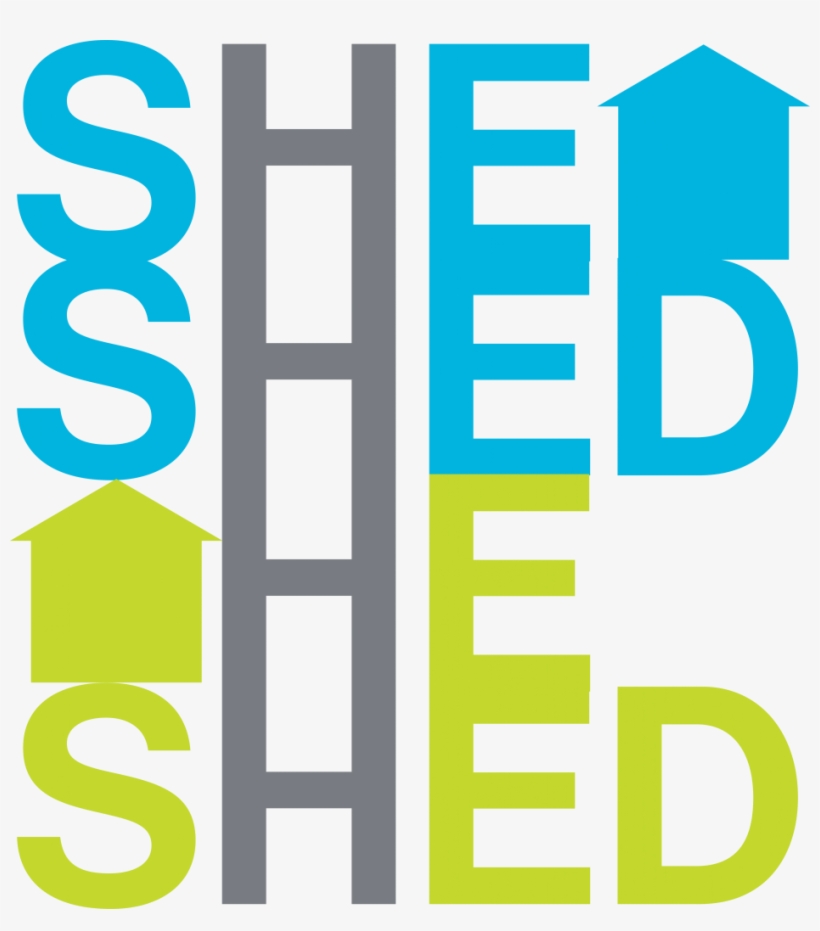 She Shed He Shed, Presented By Old Hickory Buildings - Graphic Design, transparent png
