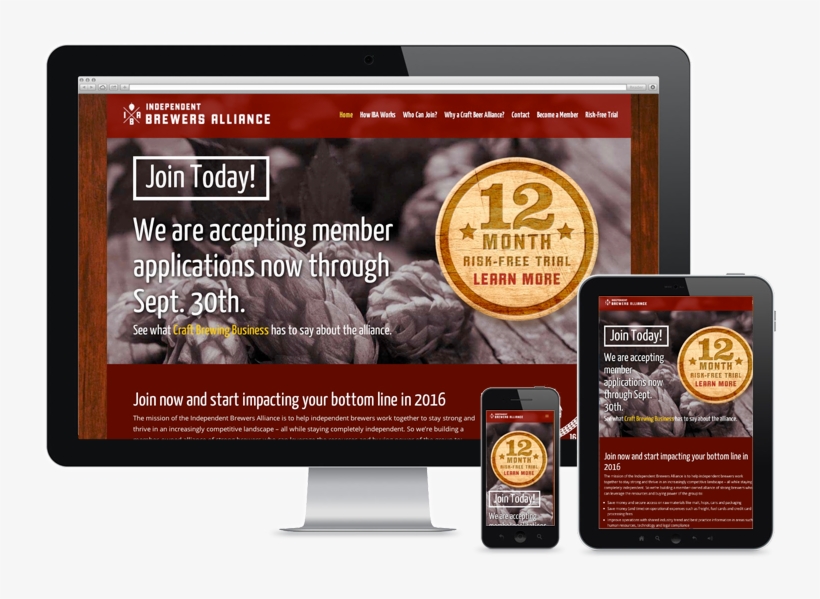 Website Design For Food And Beverage Industry - Online Advertising, transparent png
