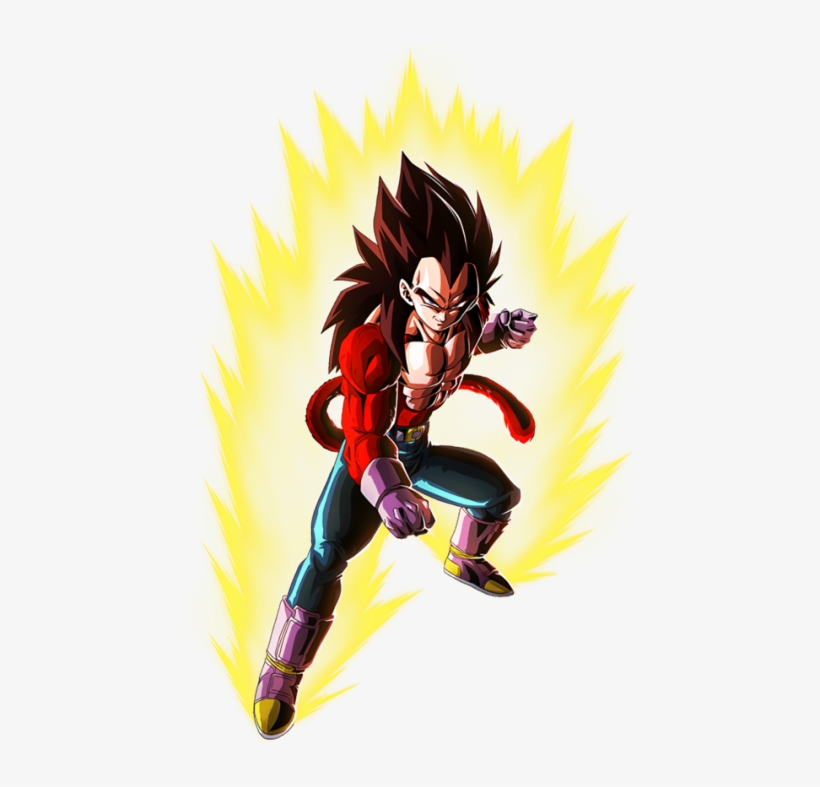 Majin & Ssj 4 Vegeta - Vegeta, transparent png