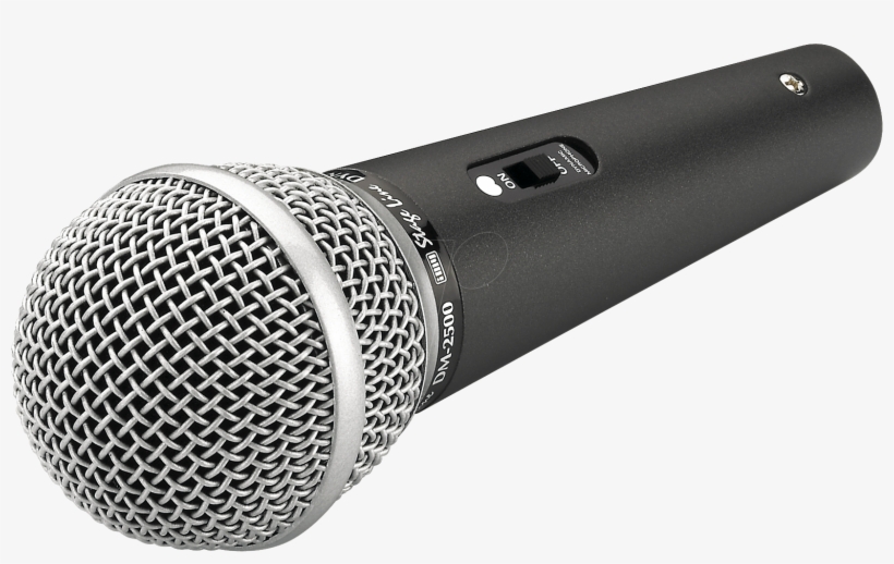 Dm - Stage Line Microphone, transparent png