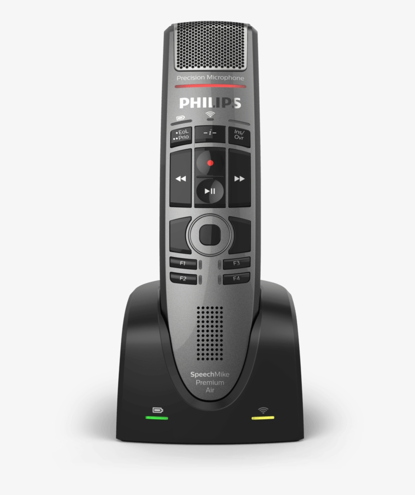 Speechmike Premium Air Wireless Dictation Microphone - Smp4000, transparent png