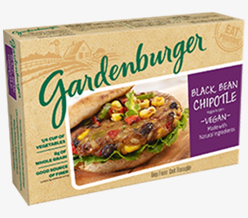 Gardenburger Has Been Making Wholesome Veggie Burgers - Chipotle Veggie Burger, transparent png