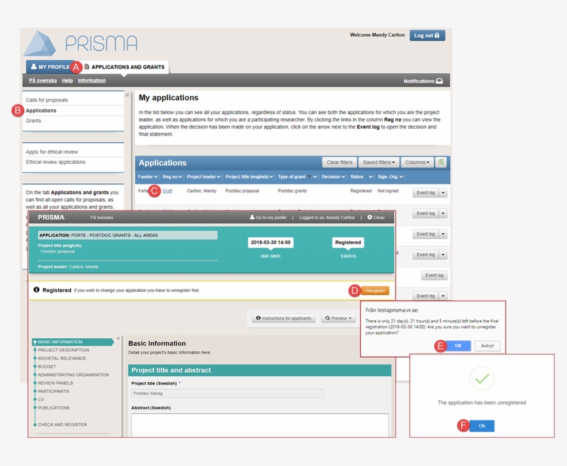 Application R Register Unregister Your Registered Application - 787x594 PNG Download - PNGkit