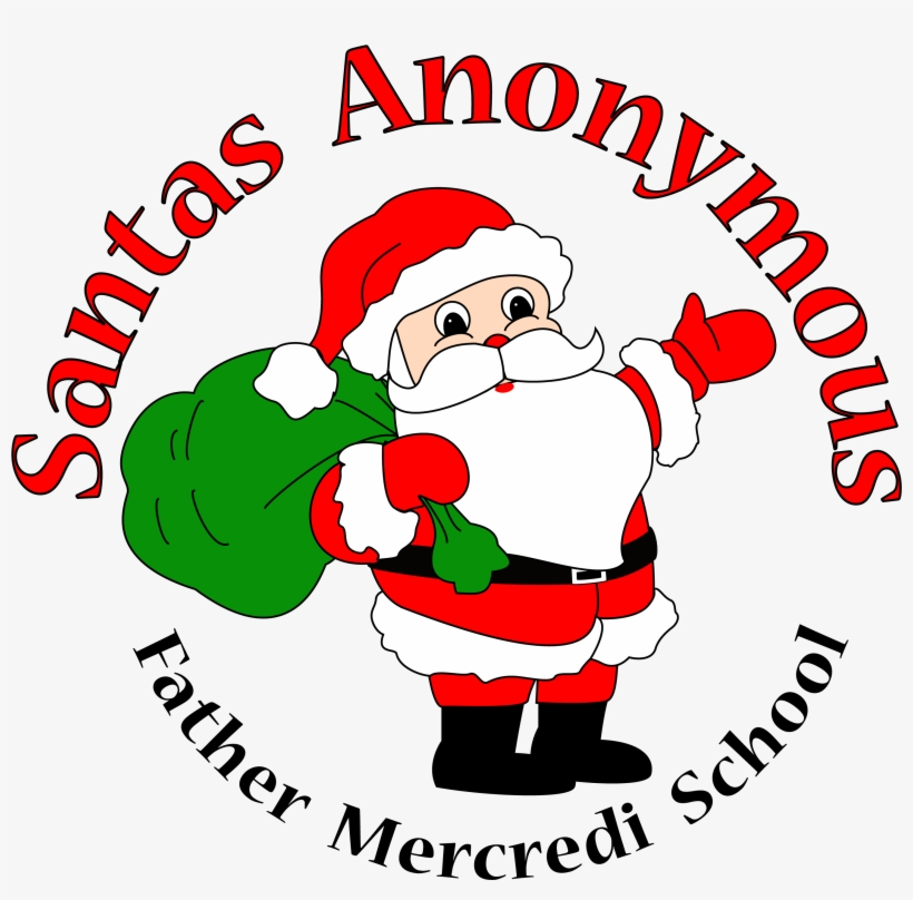 Santas Anonymous, transparent png