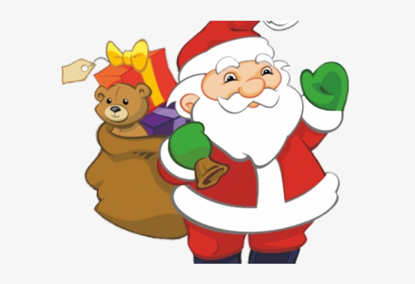 Christmas Clipart Father - Christmas Santa Claus Clipart, transparent png