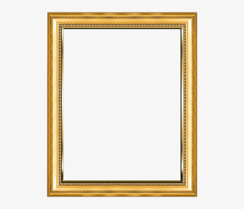 Golden Frame, transparent png