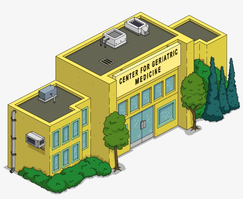 Center For Geriatric Medicine - Simpsons Tapped Out Geriatric Medicine, transparent png