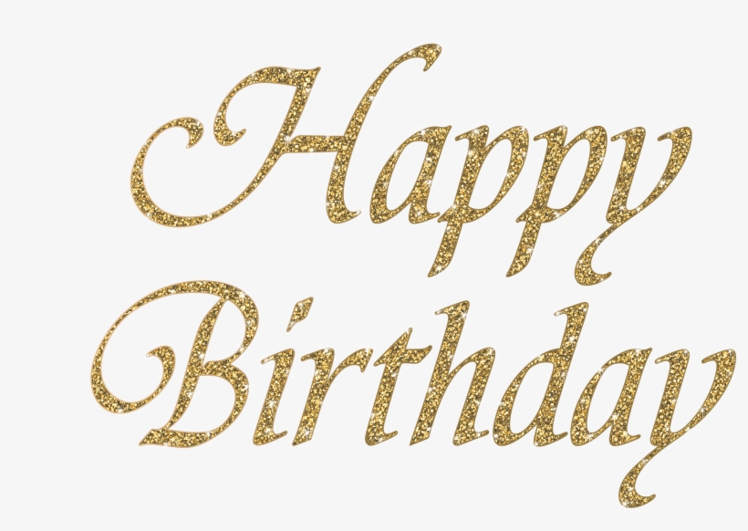 Png Images Birthday (id 33402) - Calligraphy, transparent png