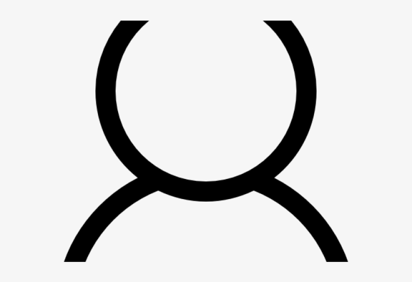 Person Icons Outline - Circle, transparent png