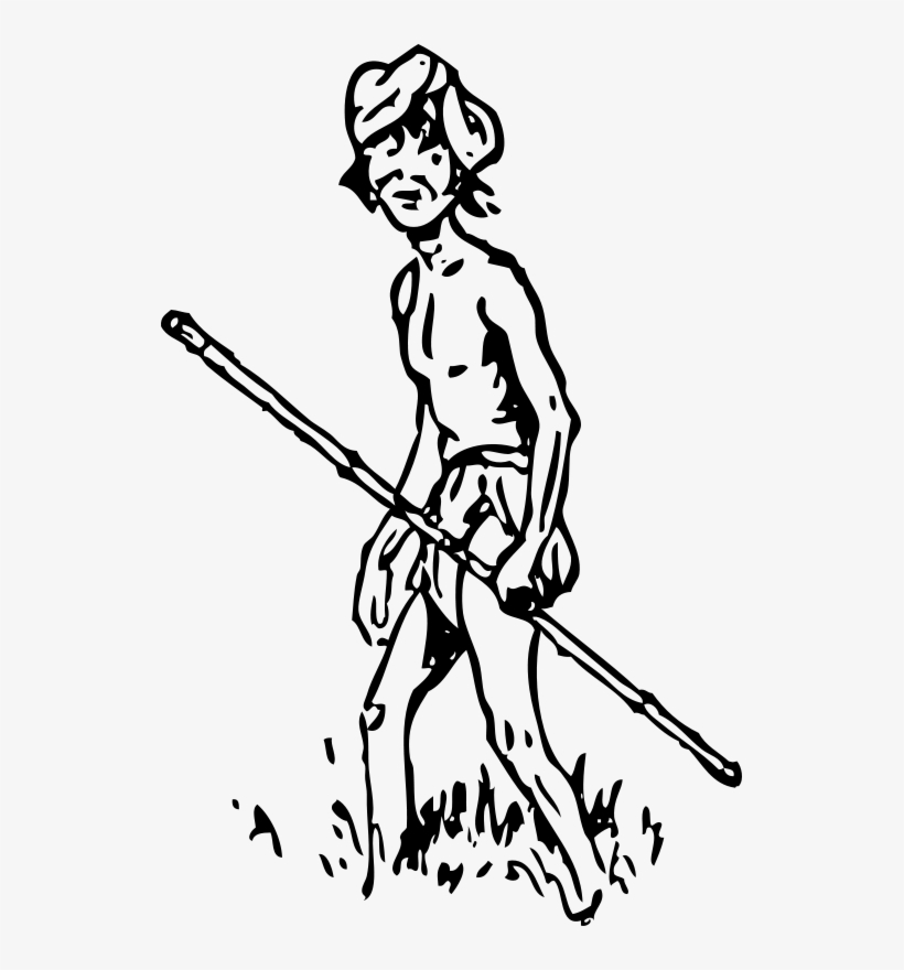 Native Tracker Clip Art - Indigenous People Clip Art Black And White, transparent png