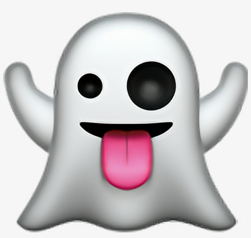Emoji Sticker - Ghost Emoji Ios 12, transparent png