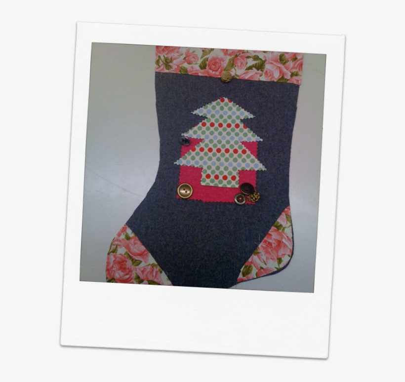 Handmade Stocking - Christmas Stocking, transparent png