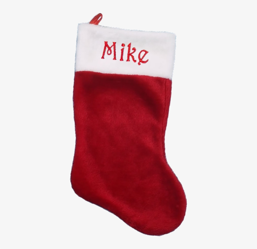Personalized Christmas Stockings Clipart - Christmas Stocking, transparent png