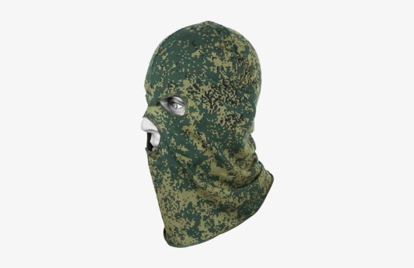 Face Mask Pattern - Camo Balaclava, transparent png