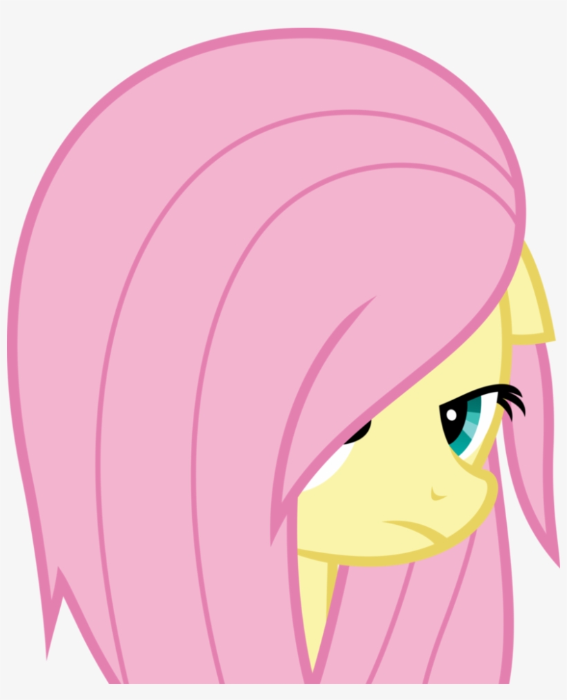 Haircut Clipart Barbing - Fluttershy Hairstyle, transparent png