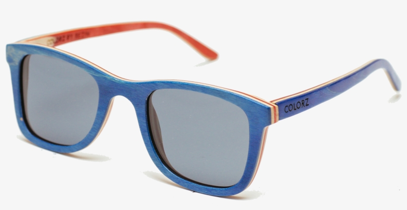 Blue Anone Wooden Sunglasses - Jual Kacamata Polarized Original, transparent png