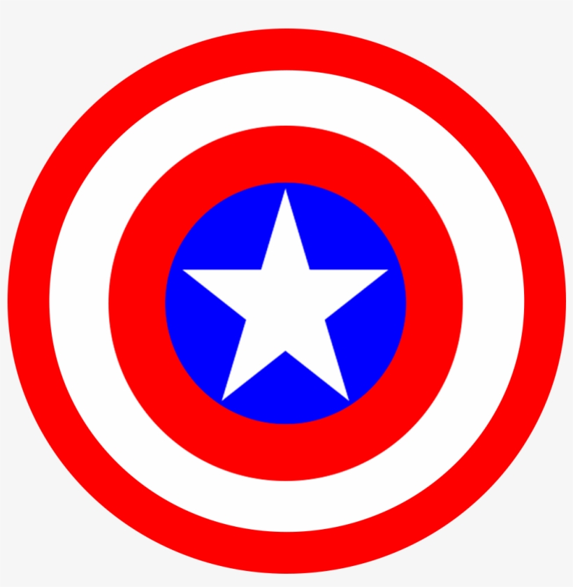 Png - Capitan America Escudo Vector, transparent png
