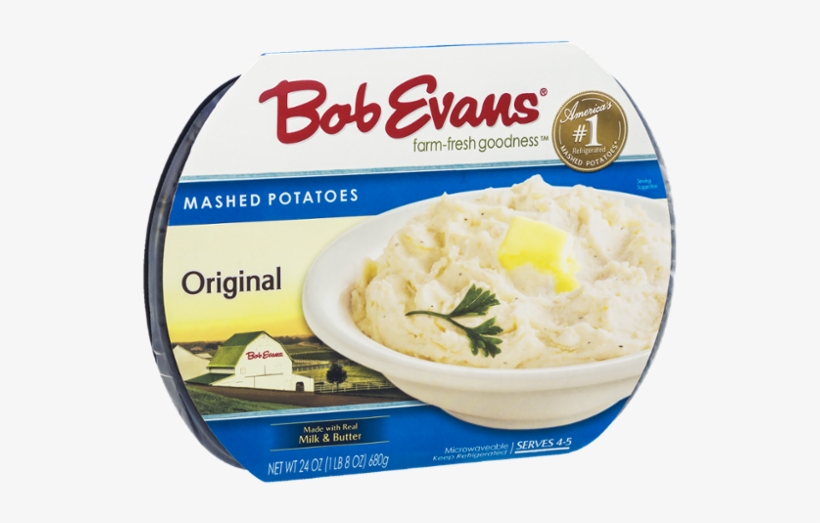 Bob Evans Mashed Potatoes, transparent png