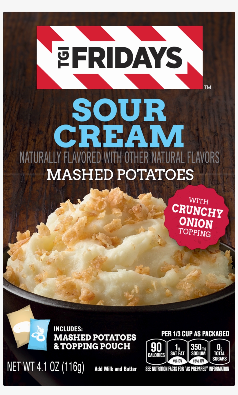 Tgi Fridays Sour Cream Mashed Potatoes, transparent png