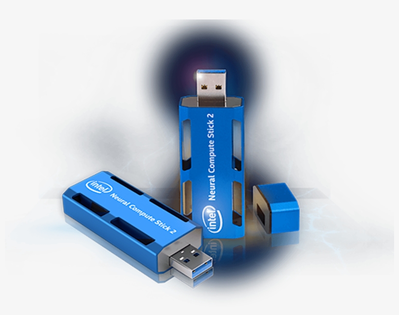 The Intel Neural Compute Stick - Usb Flash Drive, transparent png