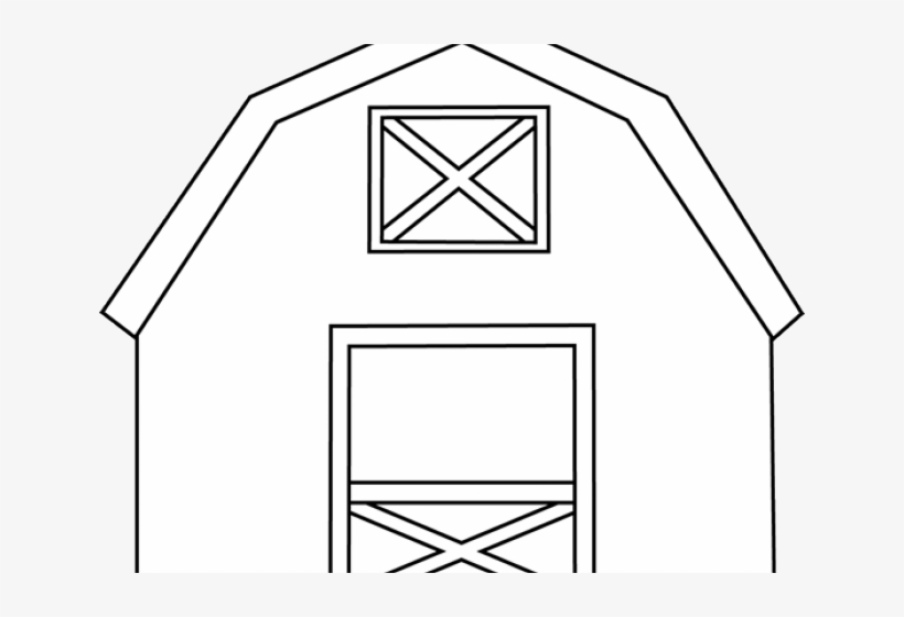 Of California Free Download - Barn Outline Clip Art, transparent png