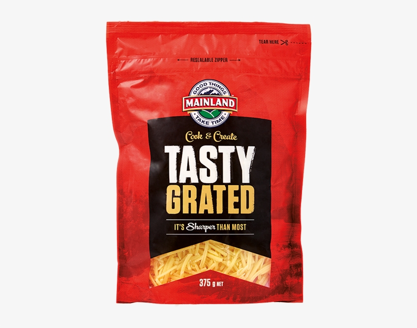 Mainland Tasty Cheese Grated, transparent png