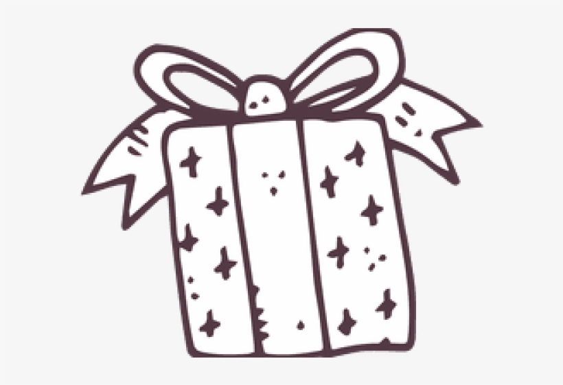 Drawn Gift Regalo - Caixa De Presente Png Desenho, transparent png