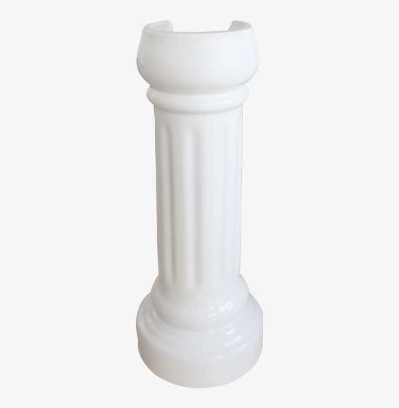 Mondella White Maestro Vitreous China Pedestal - Column, transparent png