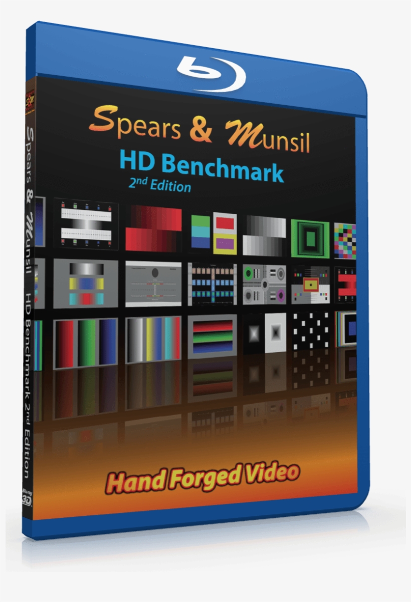 The Spears & Munsil High Definition Benchmark Blu-ray - Spears Munsil, transparent png
