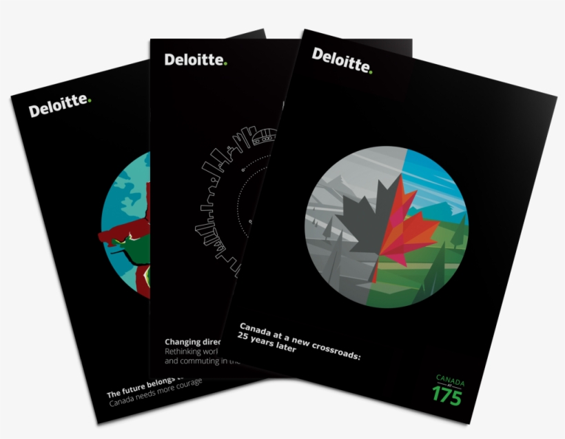 Deloitte's Canada At 175 Program Is A Multi-year Research - Graphic Design, transparent png