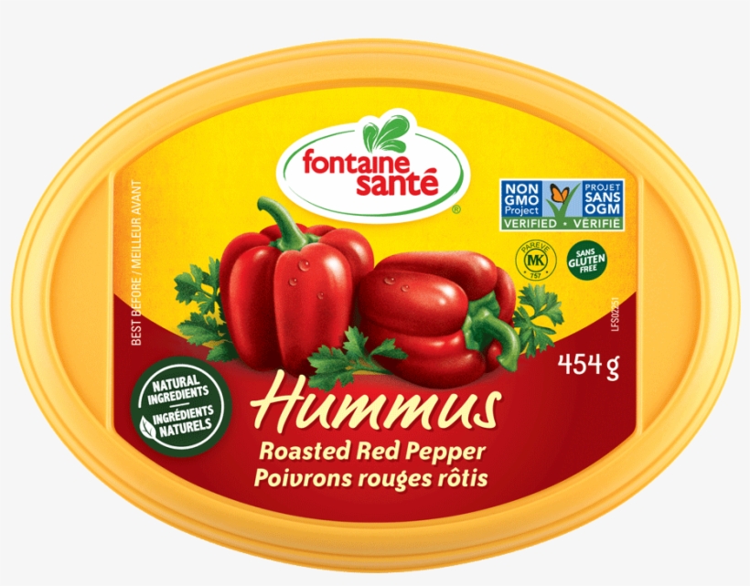 Next - Fontaine Sante Traditional Hummus, transparent png