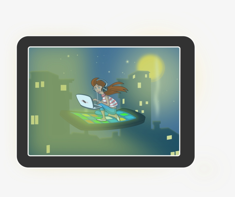 This Free Icons Png Design Of I-pod Surfer, transparent png