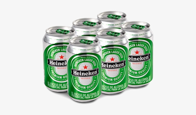 Heineken Sixpack - Heineken, transparent png
