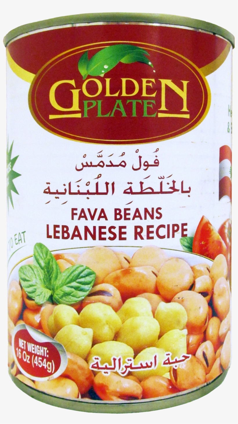 Golden Plate Fava Beans Lebanese Recipe - Natural Foods, transparent png