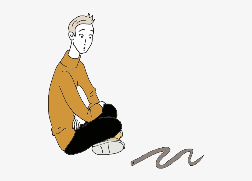 Dead Snake - Dream Dictionary - Sitting, transparent png