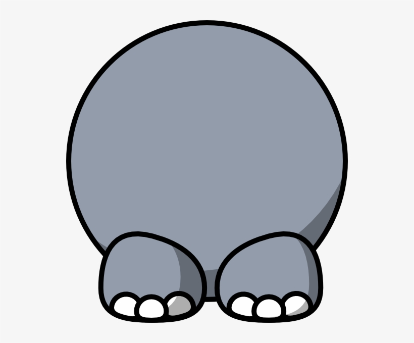 558 X 599 17 - Body Of An Elephant, transparent png