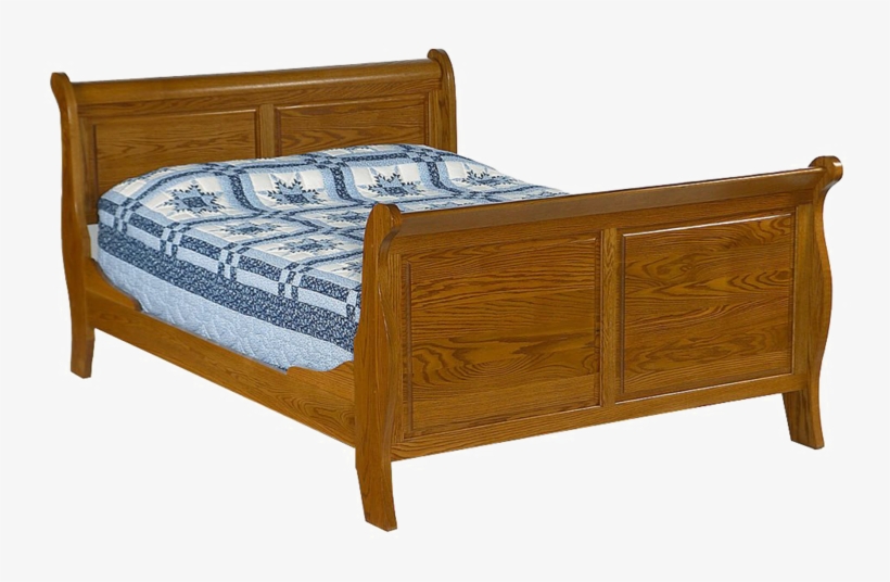 Sleigh Bed Png Free Download - Bed, transparent png