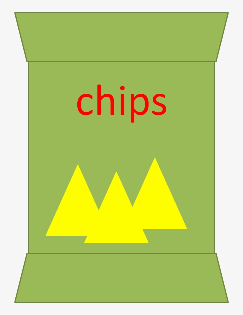 Chips - Triangle, transparent png