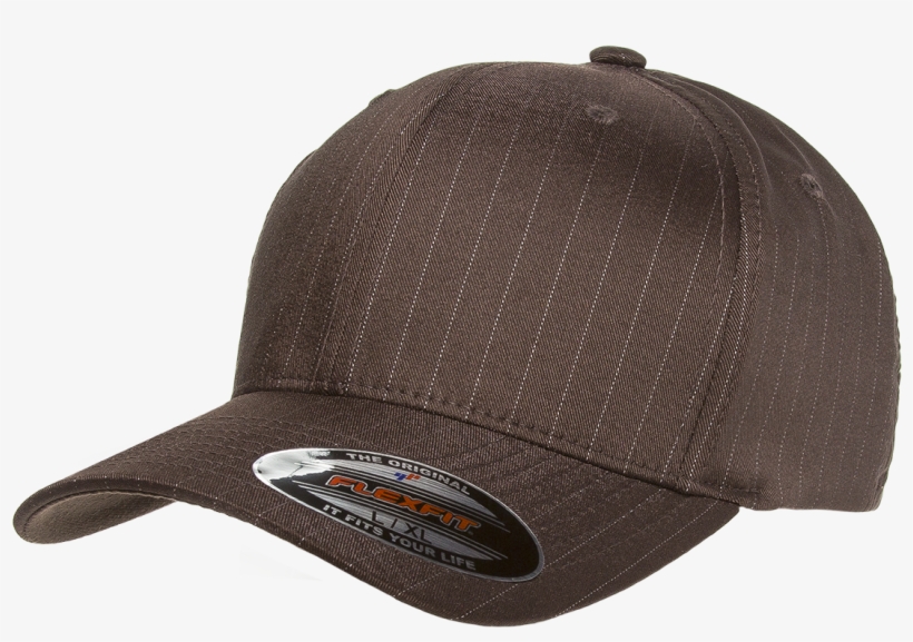 6195p Flexfit Pinstripe Cap - Baseball Cap, transparent png