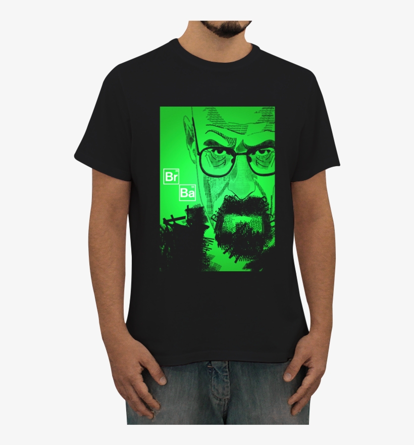 Camiseta Walter White De Leandro Alvesna - Smile, transparent png